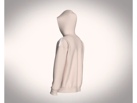Men Hoodie - Waste Water 3D Model