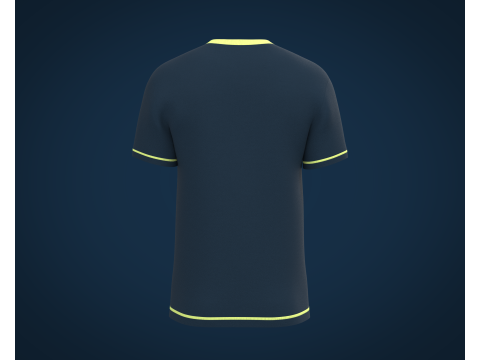 Men Nautilus T-Shirt 3D Модель