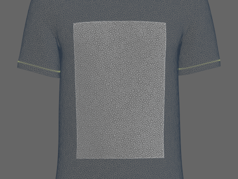 Men Nautilus T-Shirt 3D Модель
