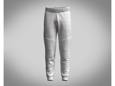 Jogger Masculino - Cinza Modelo 3D