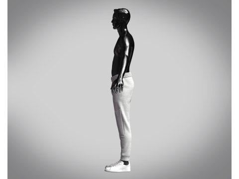 Men Jogger - Ash Model 3D