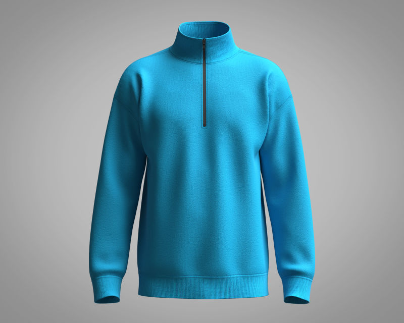 Men Jacket - Blue 3D Model .c4d .max .obj .3ds .fbx .stl .blend 
