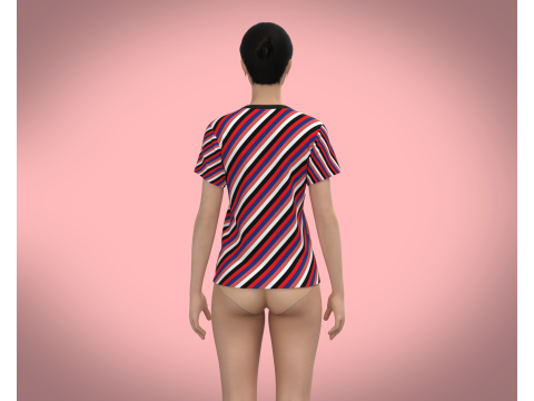 Ladies Tops 3D Модель