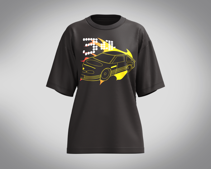 Ladies Tops - Electric Burn Up 3D Model .c4d .max .obj .3ds .fbx .stl .blend 