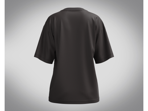 Ladies Tops - Electric Burn Up 3D Model