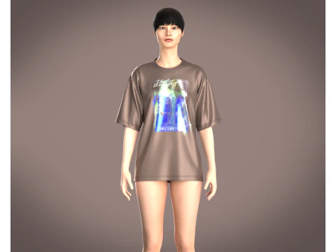 Ladies Tops - Downtown 3D Model