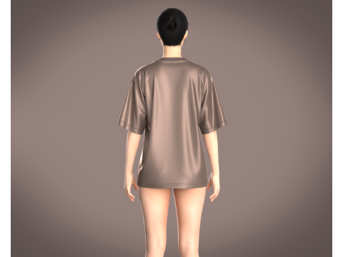 Ladies Tops - Downtown 3D-Modell