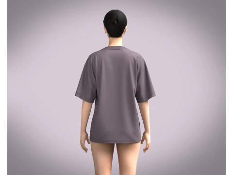 Ladies Tops - Dance 3D Model