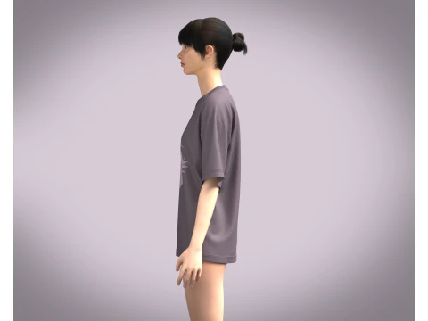 Ladies Tops - Dance 3D Model
