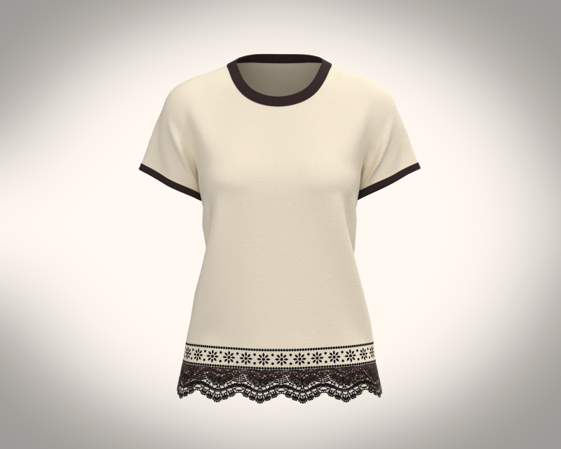 Ladies Tops with Less 3D Model .c4d .max .obj .3ds .fbx .stl .blend 