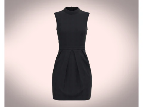 Ladies Long Tops 3D Model