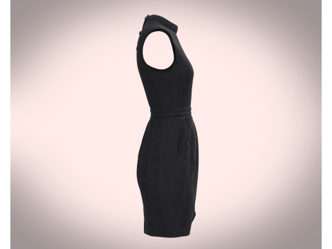 Ladies Long Tops 3D Модель