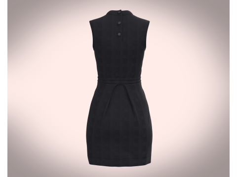 Ladies Long Tops 3D Модель