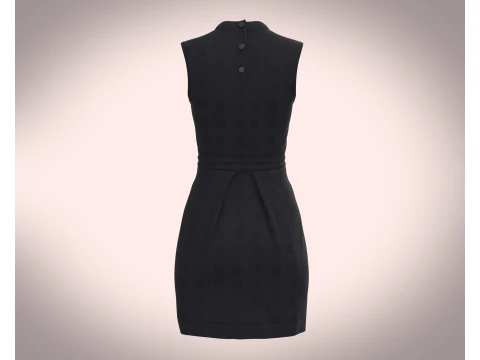 Ladies Long Tops 3D Model