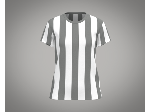 Ladies White Tops 3D Model