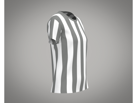 Ladies White Tops 3D 模型