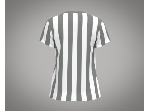 Ladies White Tops 3D 模型