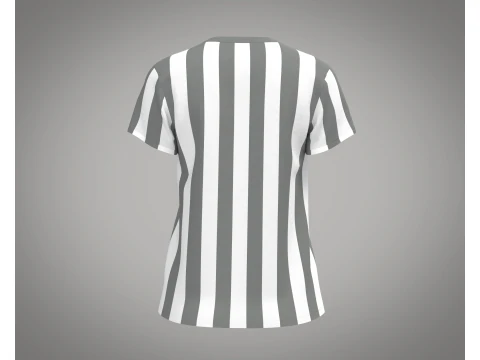 Ladies White Tops 3D Model