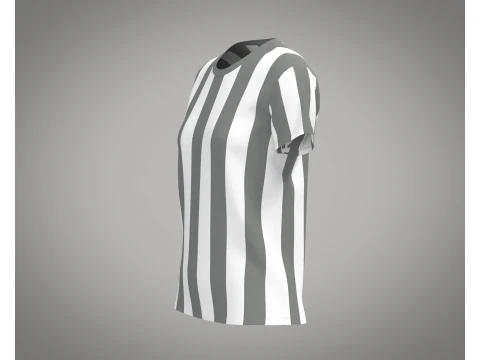 Ladies White Tops 3D Model
