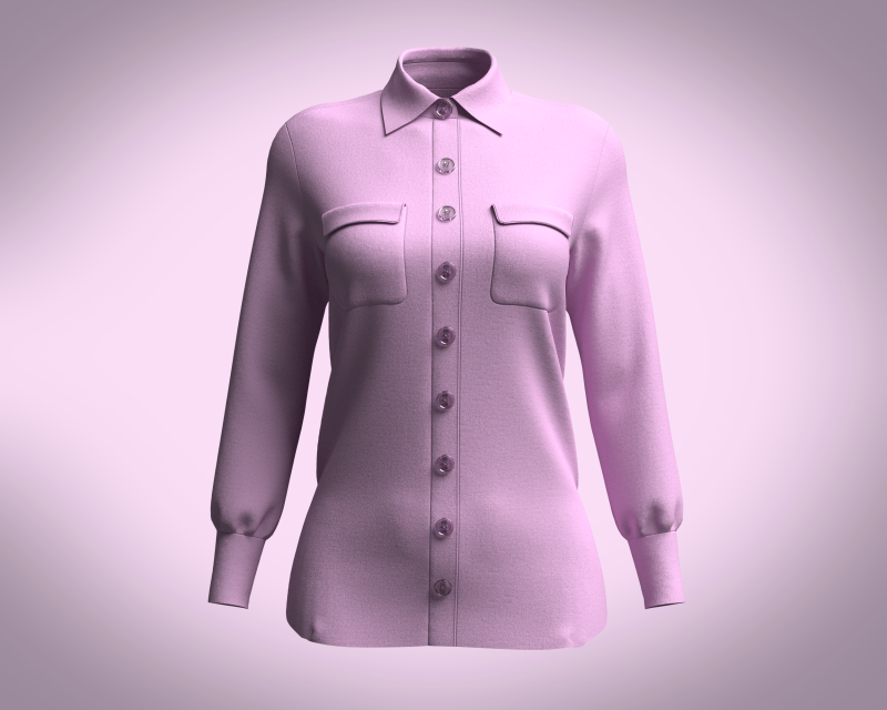 Ladies Long Torso - Shirt 3D Model .c4d .max .obj .3ds .fbx .stl .blend