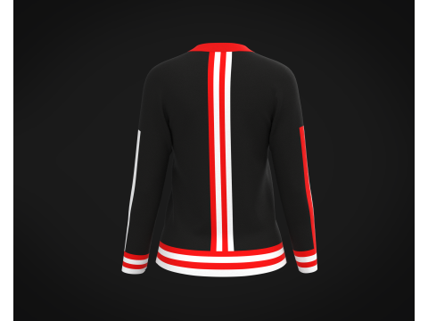 Ladies Sweat tops Modello 3D