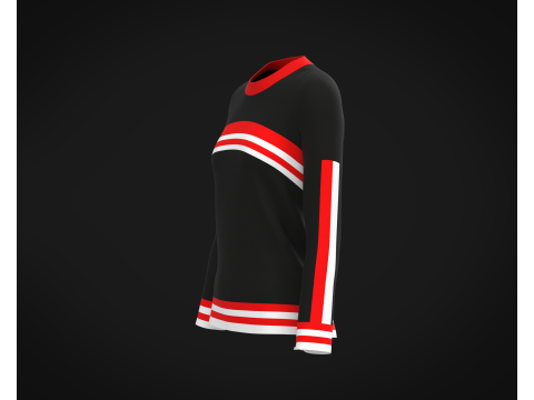Ladies Sweat tops Modello 3D
