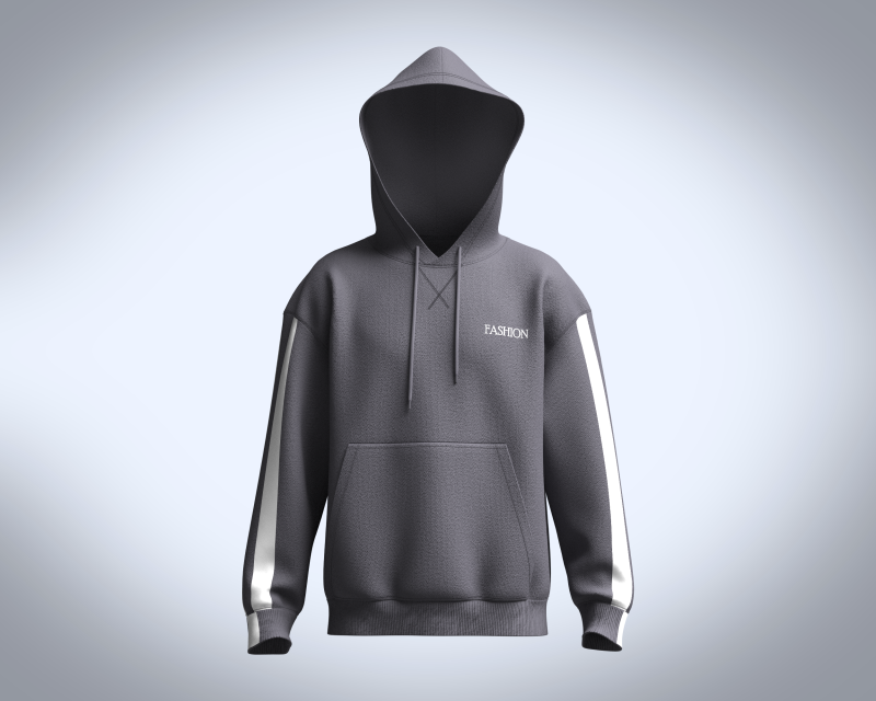 Men Fashion Hoodie Modello 3D .c4d .max .obj .3ds .fbx .stl .blend 