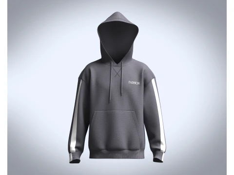 남성 패션 까마귀 3D 모델