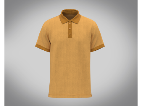 Men Polo 3Dモデル
