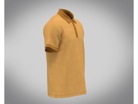 Men Polo 3D 模型