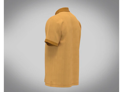 Men Polo 3D Model