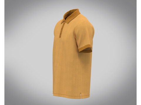 Men Polo 3D 模型