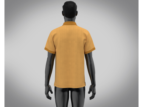 Men Polo 3D 模型