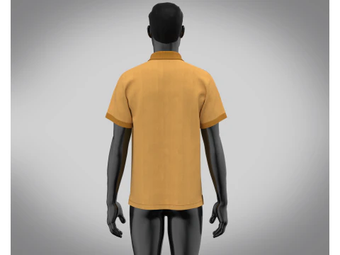 Men Polo 3D Model