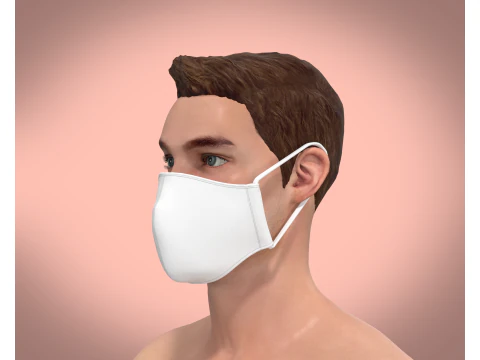 नकाब 3D मॉडल