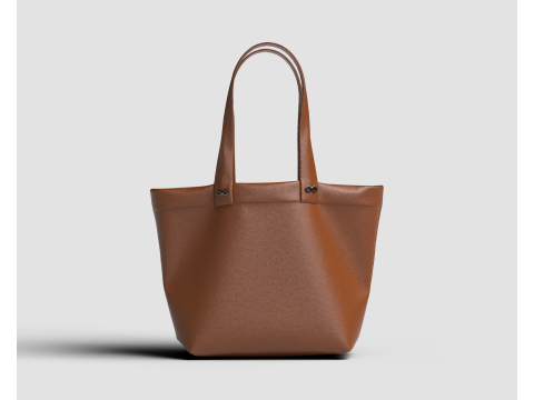 Leather Hand Bag 3D Model