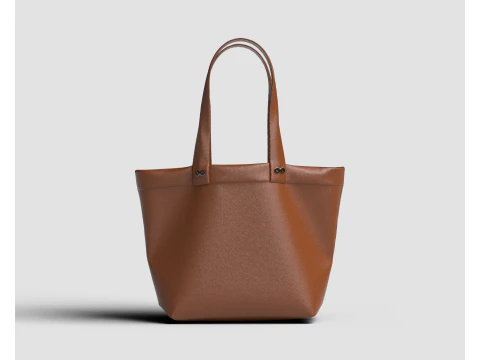 Sk&oacute;rzana torebka do ręki Model 3D