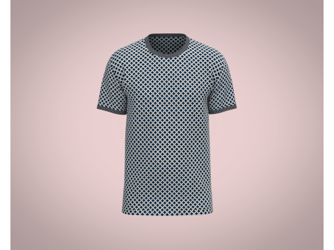 Men AOP T-Shirt 3Dモデル