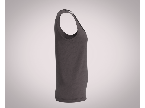 Ladies Tank Tops - 6 Styles Pack Modelo 3D
