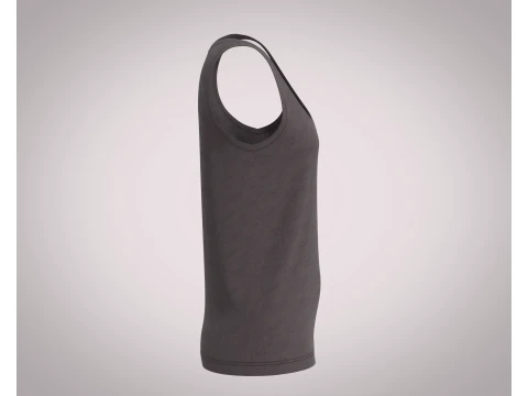 Ladies Tank Tops - 6 Styles Pack 3D Model