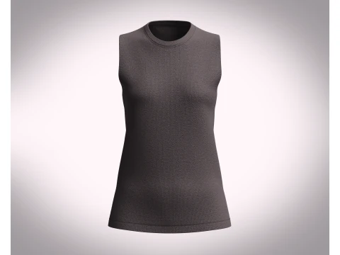 Ladies Tank Tops - 6 Styles Pack 3D Model