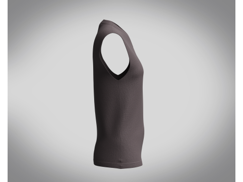 Ladies Tank Tops - 6 Styles Pack Modelo 3D