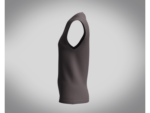 Ladies Tank Tops - 6 Styles Pack Modelo 3D
