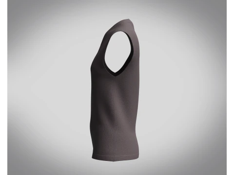 Ladies Tank Tops - 6 Styles Pack 3D Model