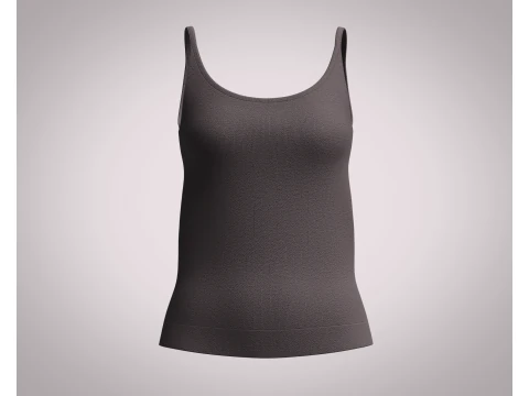 Ladies Tank Tops - 6 Styles Pack 3D Model