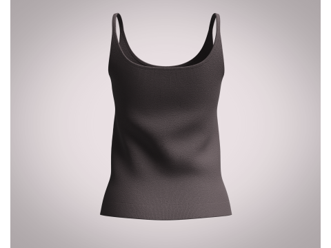 Ladies Tank Tops - 6 Styles Pack Modelo 3D