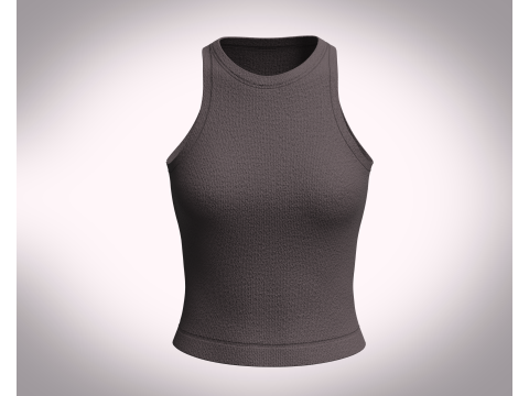 Ladies Tank Tops - 6 Styles Pack Modelo 3D