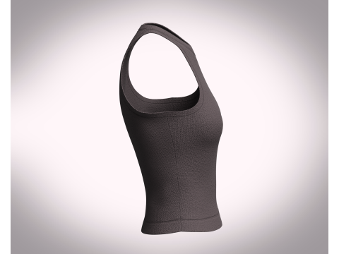 Ladies Tank Tops - 6 Styles Pack Modelo 3D