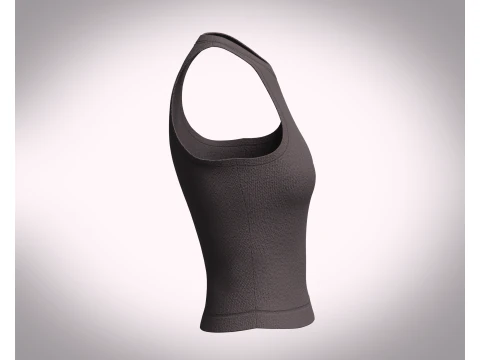 Ladies Tank Tops - 6 Styles Pack 3D Model