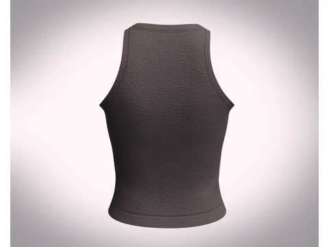 Ladies Tank Tops - 6 Styles Pack 3D Model